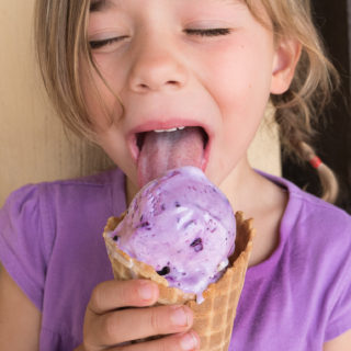 Yellowstone National Park, huckleberry ice cream, montana food, camping, kampground of america